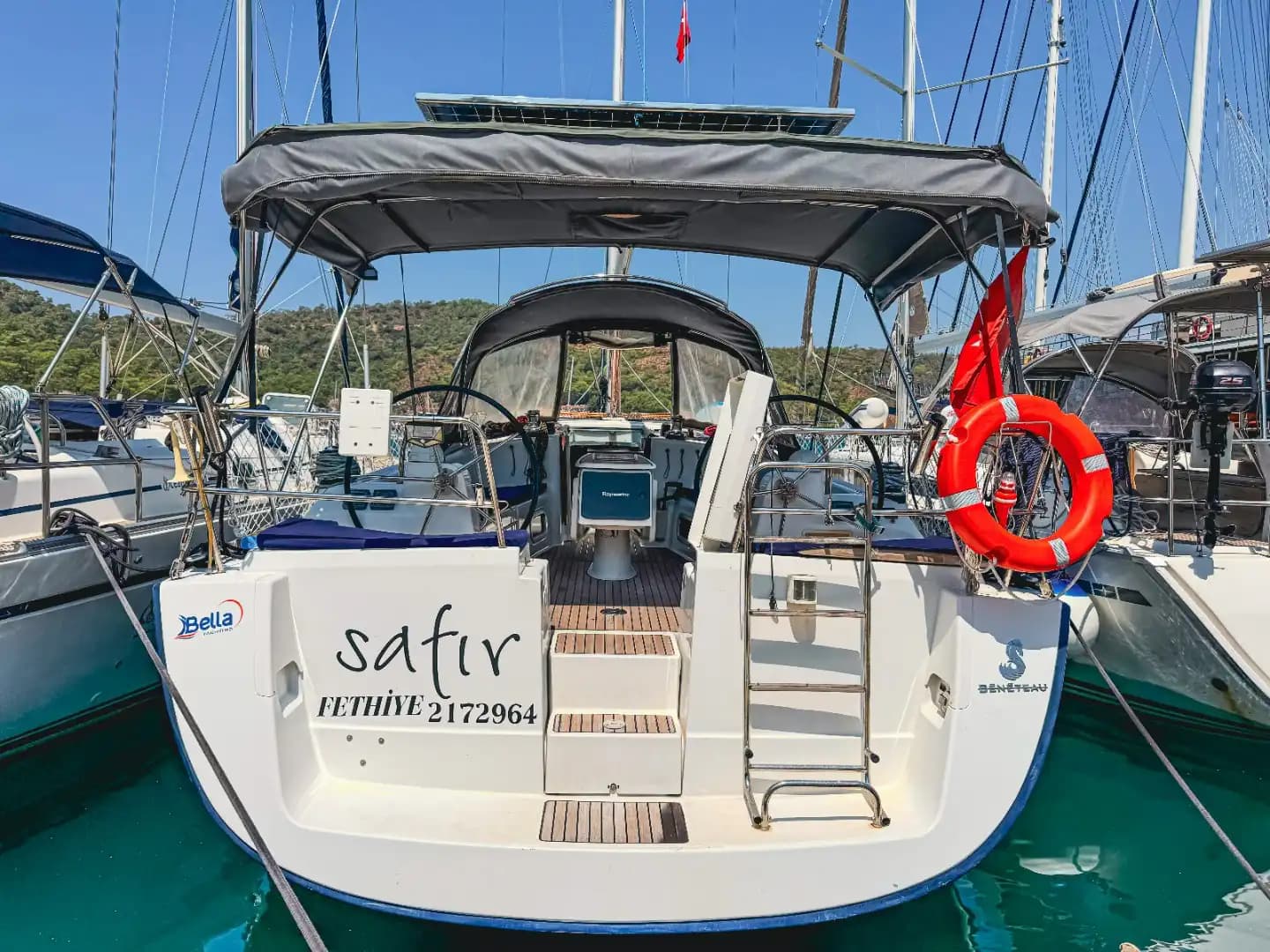 Beneteau Oceanis 40 2008 3 Kabin Türk Ticari Bayrak